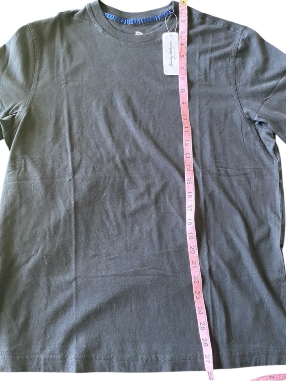 TOMMY BAHAMA Mens T Shirt Size Small Black Bali Skyline Crew Solid NWT - Picture 8 of 8